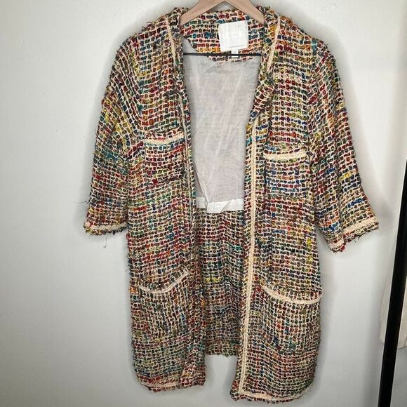 Ettiwa Anthropologie Tweed Berwyn Jacket - Picture 5 of 9